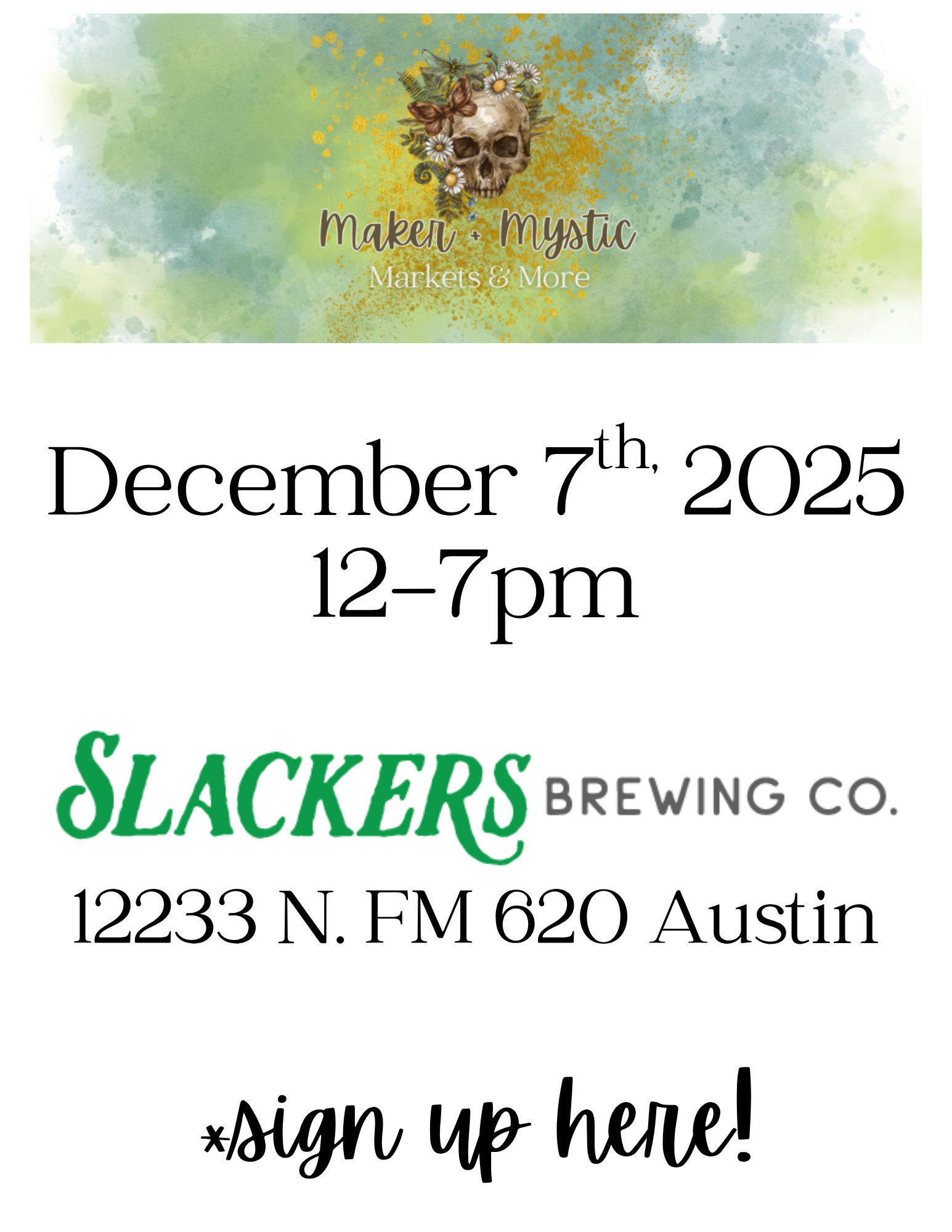 Austin 620 Vendor Booth